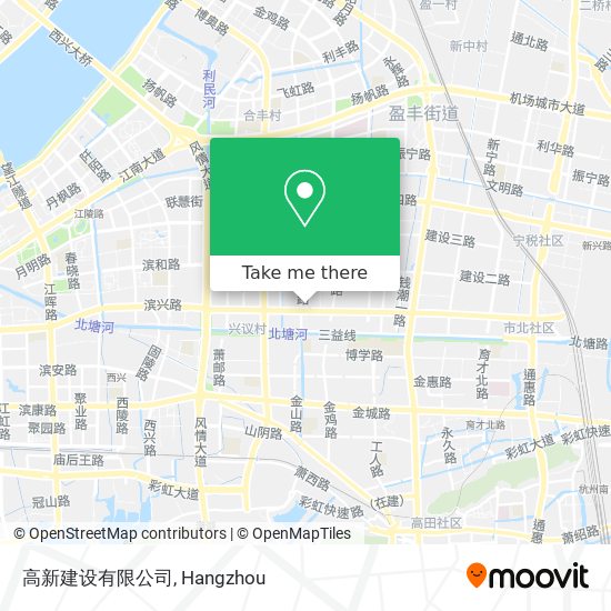 高新建设有限公司 map
