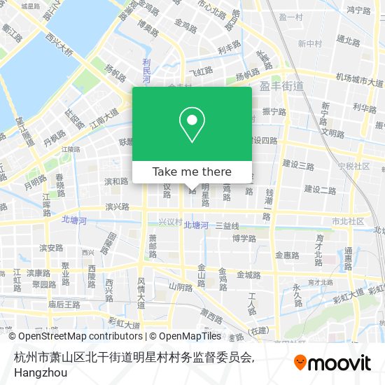 杭州市萧山区北干街道明星村村务监督委员会 map