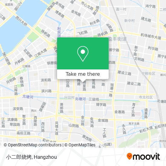 小二郎烧烤 map