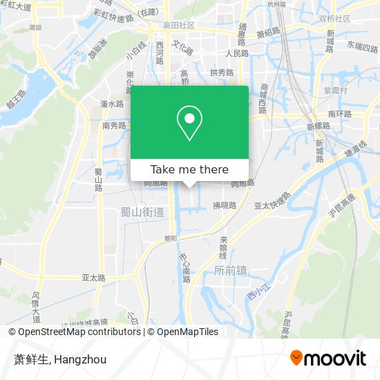 萧鲜生 map