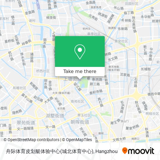 舟际体育皮划艇体验中心(城北体育中心) map