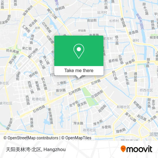 天阳美林湾-北区 map