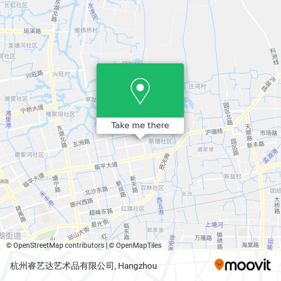 杭州睿艺达艺术品有限公司 map