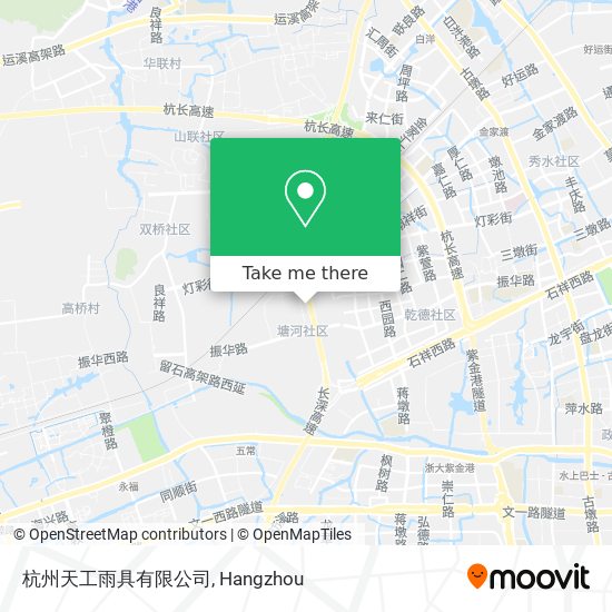 杭州天工雨具有限公司 map