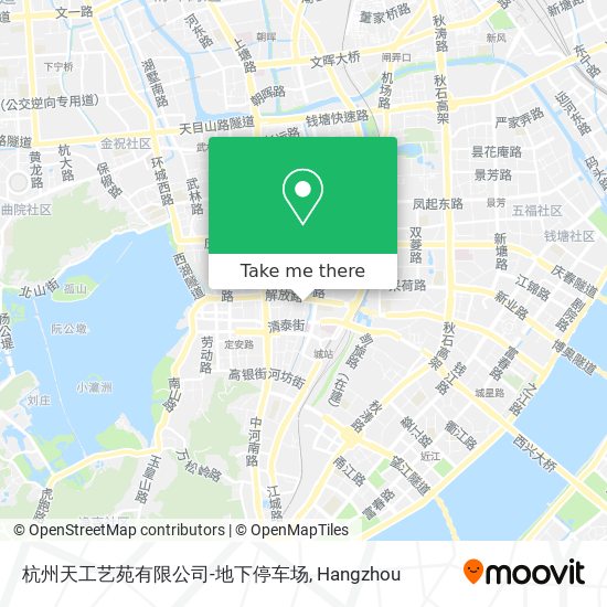 杭州天工艺苑有限公司-地下停车场 map