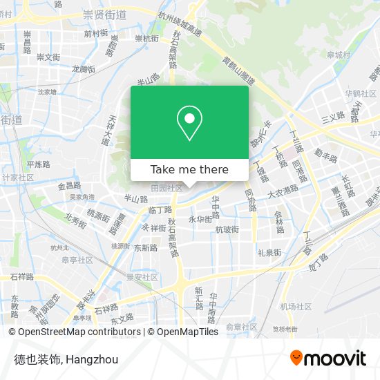 德也装饰 map