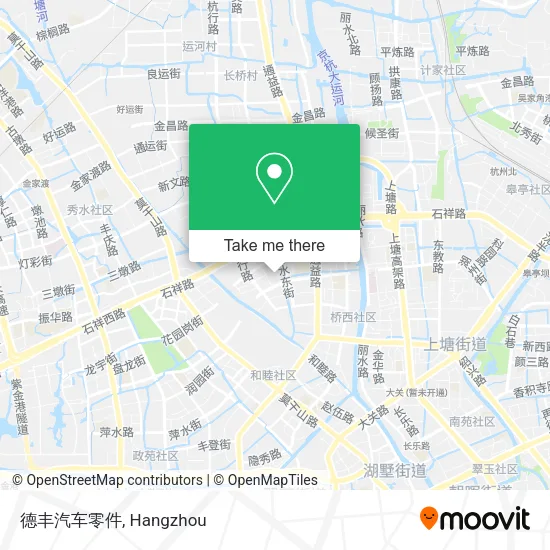 德丰汽车零件 map