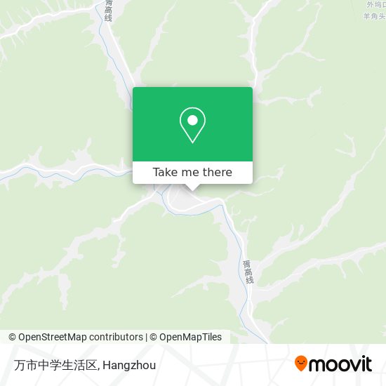 万市中学生活区 map