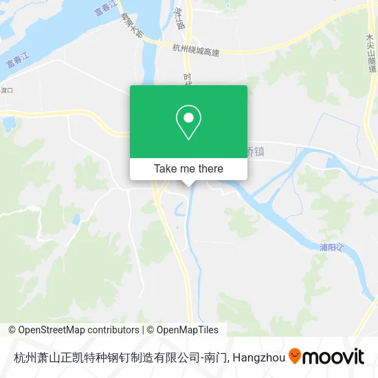杭州萧山正凯特种钢钉制造有限公司-南门 map