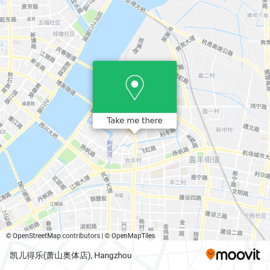凯儿得乐(萧山奥体店) map