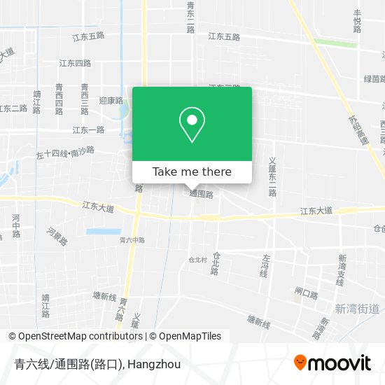 青六线/通围路(路口) map