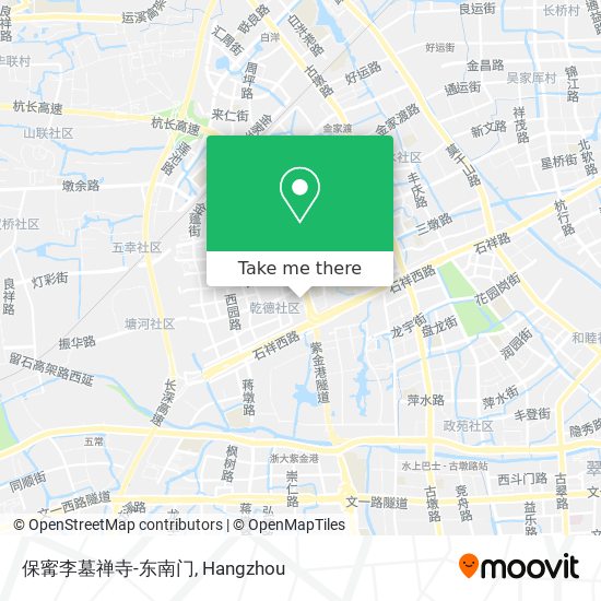 保寗李墓禅寺-东南门 map