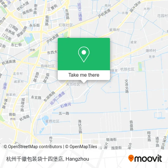 杭州千徽包装袋十四堡店 map