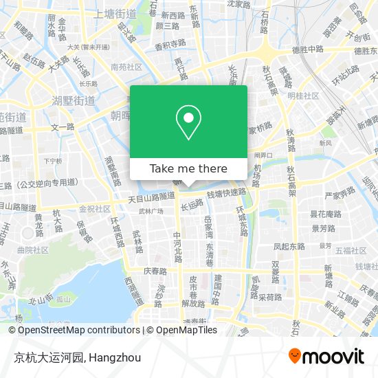 京杭大运河园 map