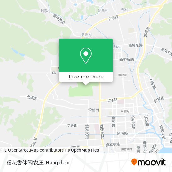 稻花香休闲农庄 map