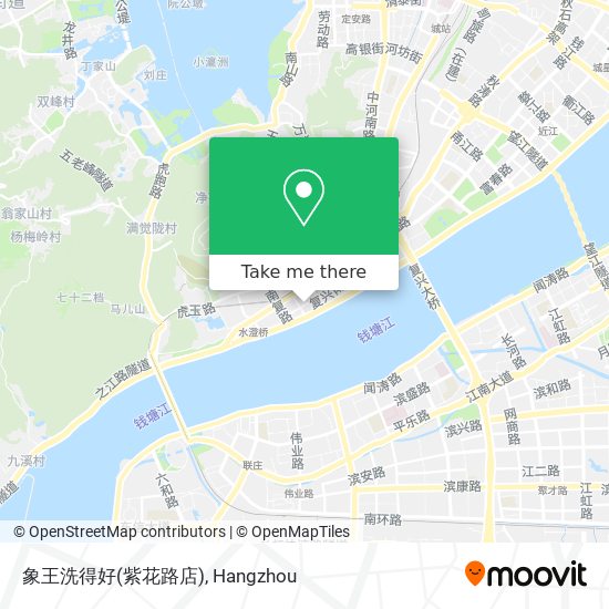 象王洗得好(紫花路店) map