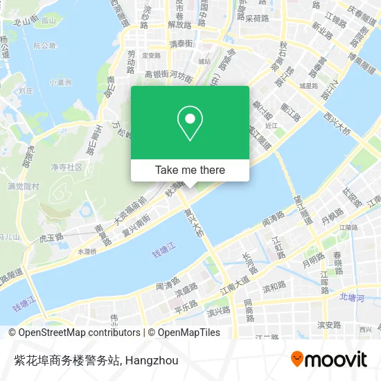 紫花埠商务楼警务站 map