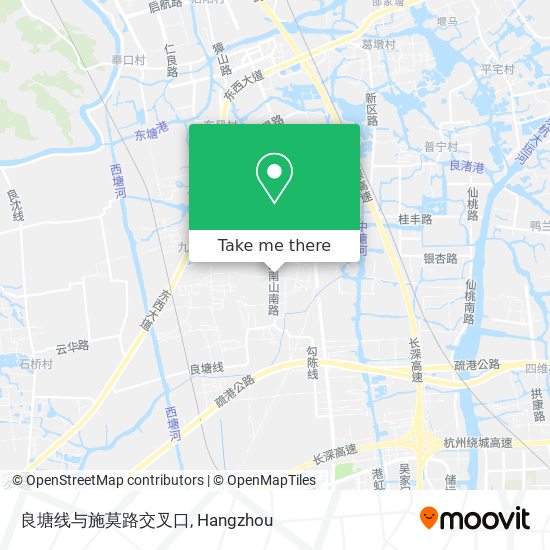 良塘线与施莫路交叉口 map