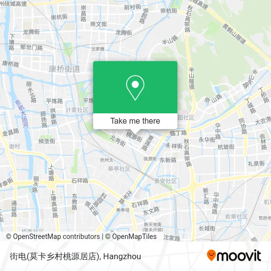 街电(莫卡乡村桃源居店) map