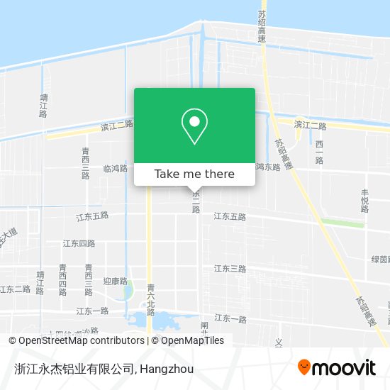 浙江永杰铝业有限公司 map