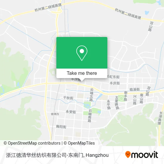 浙江德清华丝纺织有限公司-东南门 map