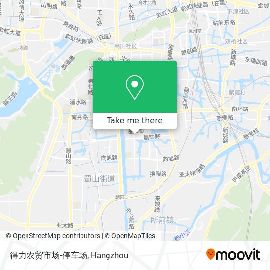 得力农贸市场-停车场 map