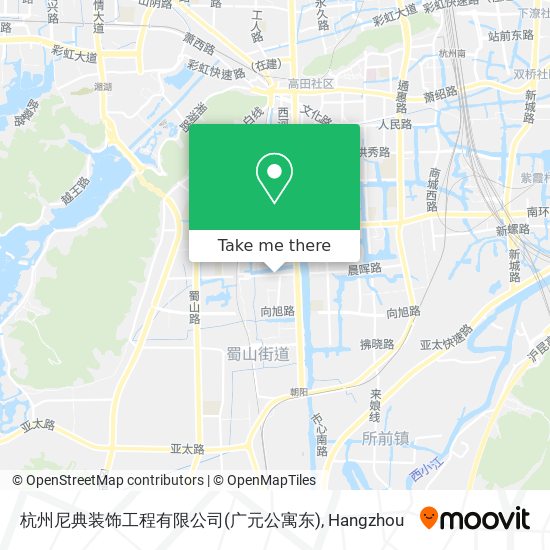 杭州尼典装饰工程有限公司(广元公寓东) map