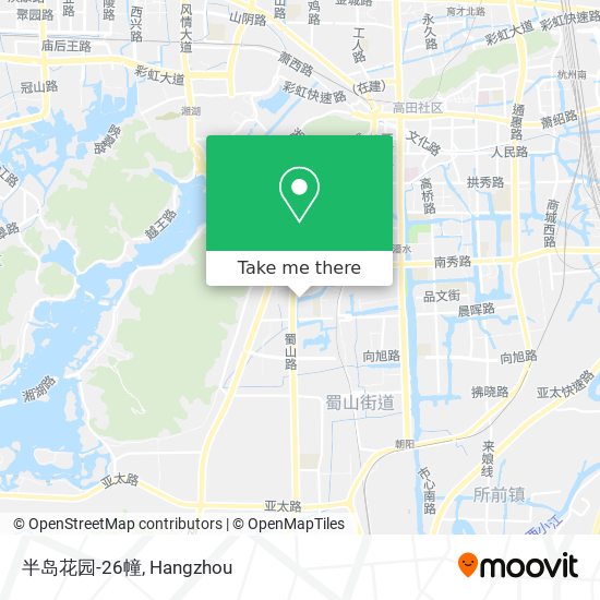 半岛花园-26幢 map