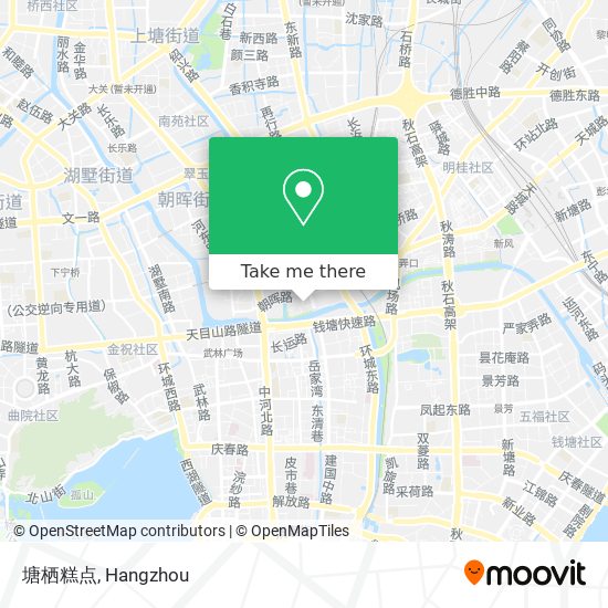 塘栖糕点 map