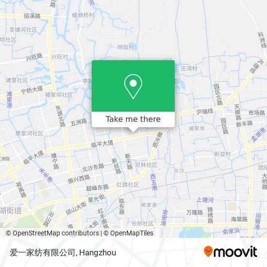 爱一家纺有限公司 map