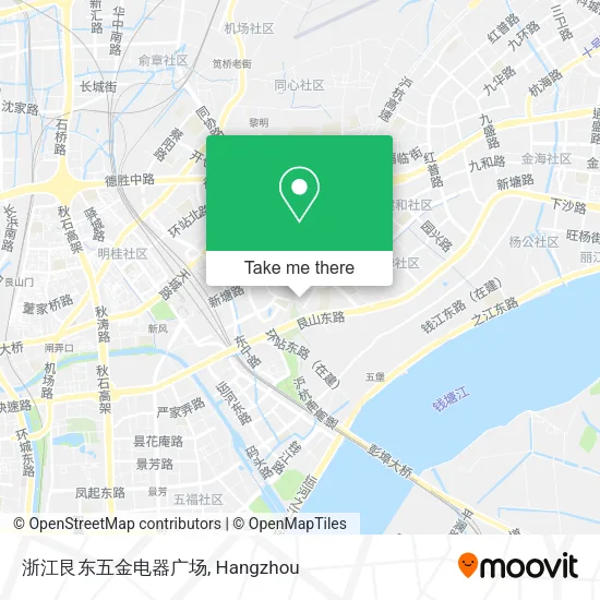 浙江艮东五金电器广场 map