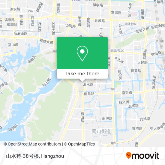 山水苑-38号楼 map