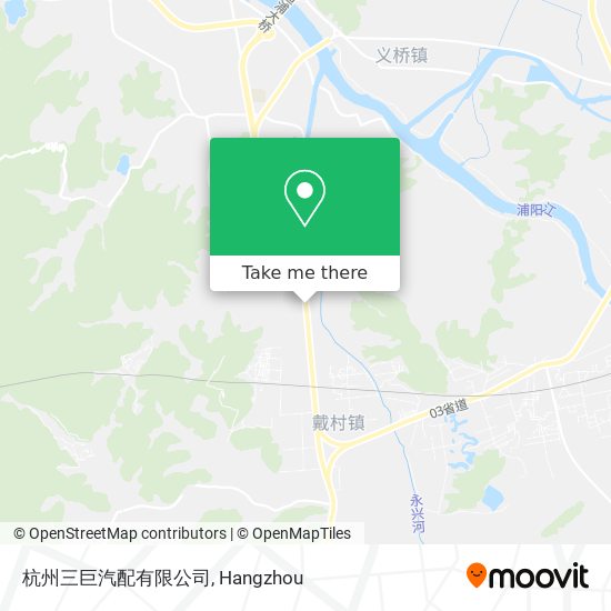 杭州三巨汽配有限公司 map