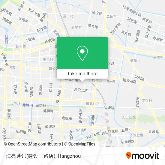 海亮通讯(建设三路店) map
