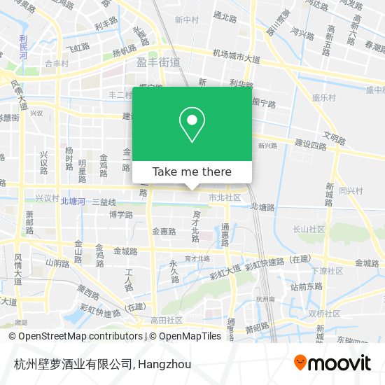 杭州壁萝酒业有限公司 map
