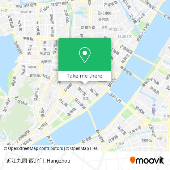 近江九园-西北门 map