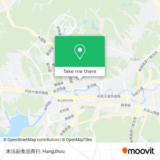 来法副食品商行 map