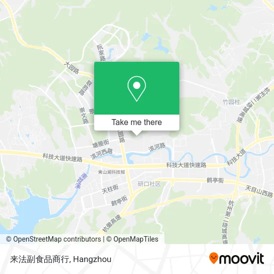 来法副食品商行 map