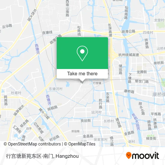 行宫塘新苑东区-南门 map