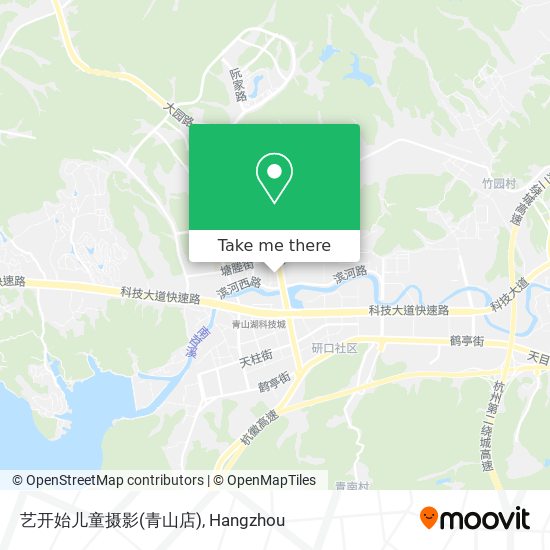 艺开始儿童摄影(青山店) map
