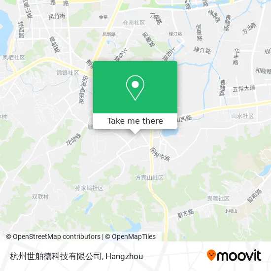 杭州世舶德科技有限公司 map