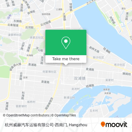 杭州威赫汽车运输有限公司-西南门 map