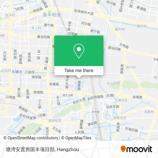 塘湾安置房国丰项目部 map