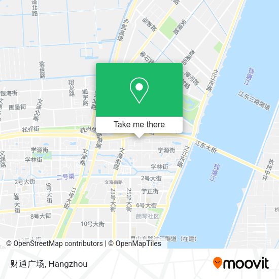 财通广场 map