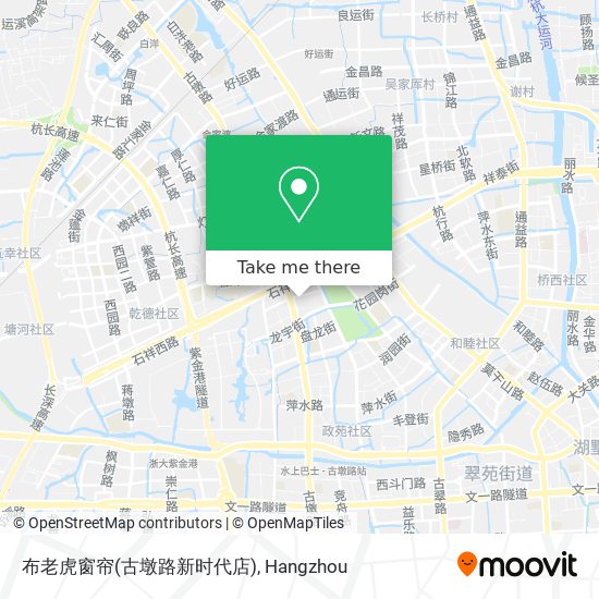 布老虎窗帘(古墩路新时代店) map