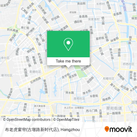 布老虎窗帘(古墩路新时代店) map