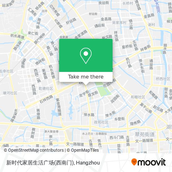 新时代家居生活广场(西南门) map