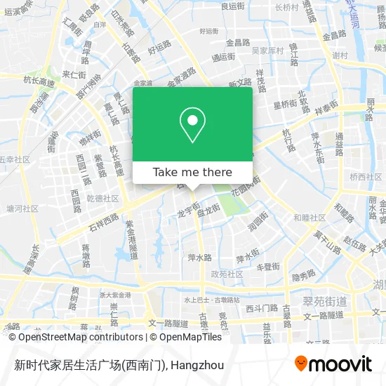 新时代家居生活广场(西南门) map