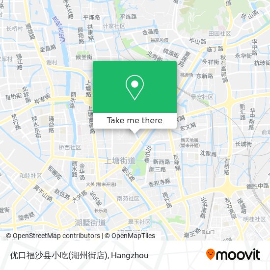 优口福沙县小吃(湖州街店) map