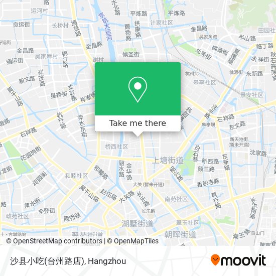 沙县小吃(台州路店) map